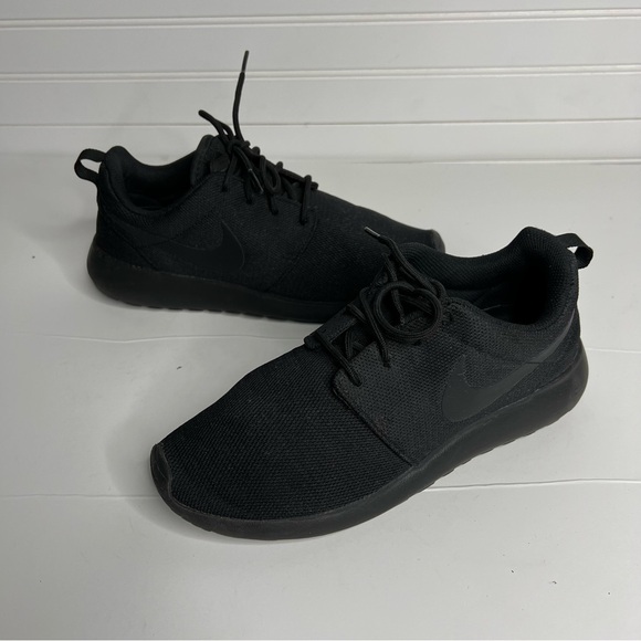 Nike Shoes - Nike Womens Roshe One 844994-001 Black Running Shoes Sneakers Size 8
